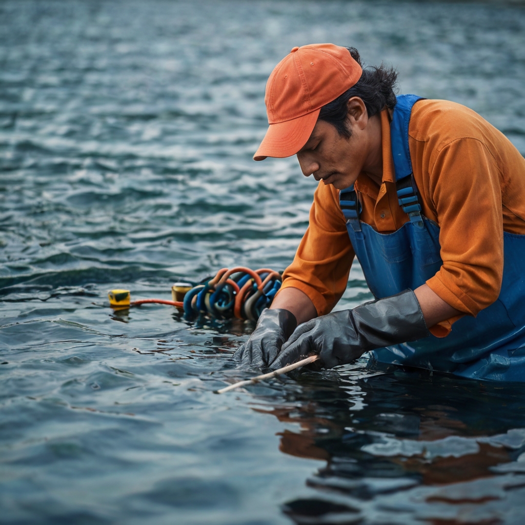 Fish farm (aquaculture)
