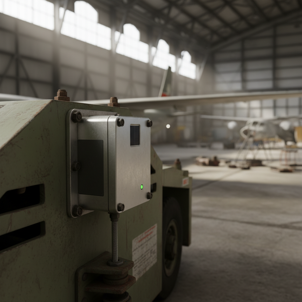 Detailed illustration showing aircraft equipment location tracking in operational context — supporting visual for the section explaining how aircraft equipment location tracking works.