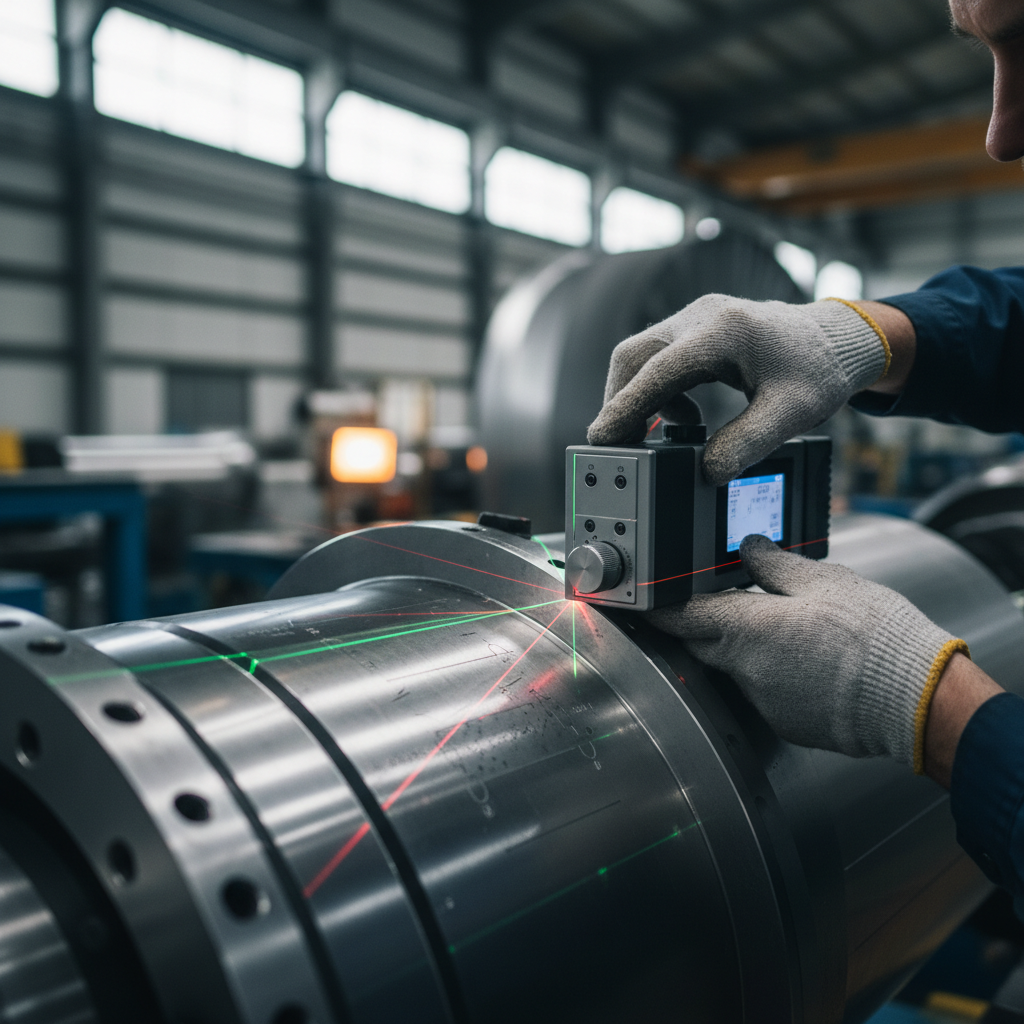 Close up of a technician using precision tools to improve aircraft production efficiency during engine assembly.