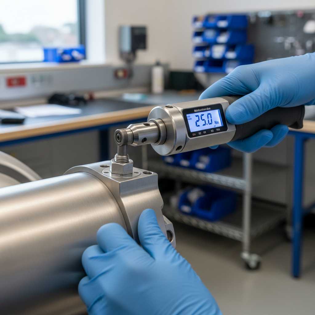 Close up of a technician working on a metal part demonstrating lean manufacturing in aerospace precision and efficiency.